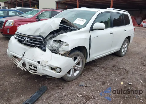 2010 Toyota Highlander Limited V6 из США, поврежденный, VIN 5TDYK3EHXAS015259